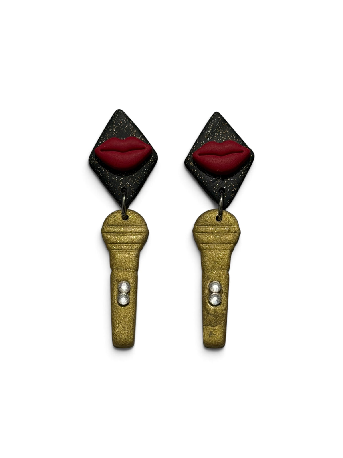 Music Lips Earrings