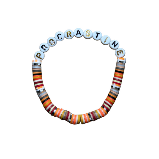 PROCRASTINE bracelet