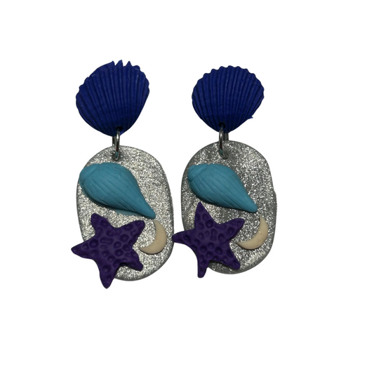 Galactic Sea Earrings