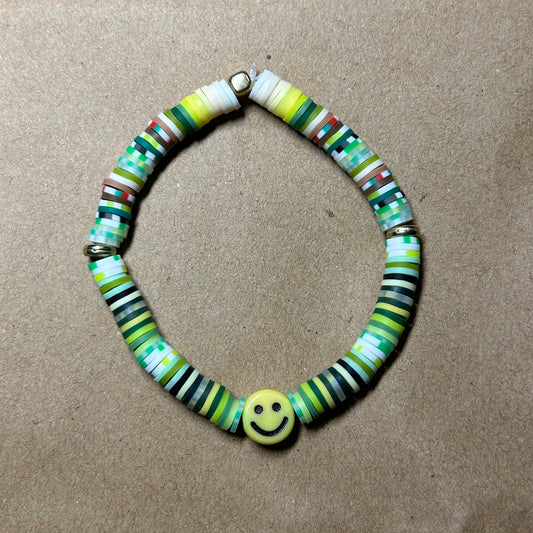 Yellow Happy Face bracelet