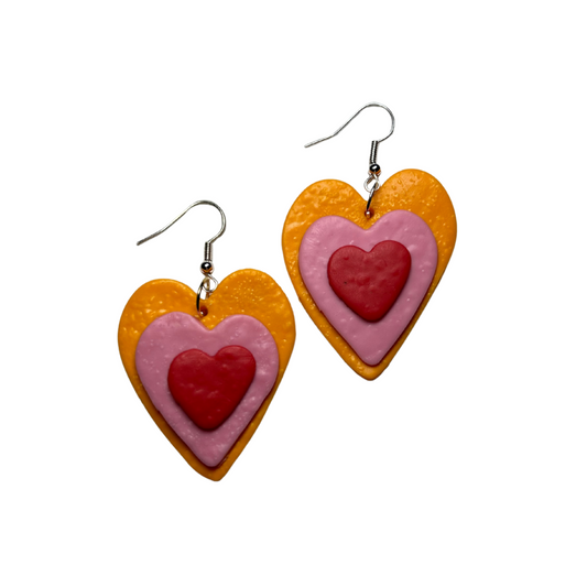 Bright Hearts Earrings
