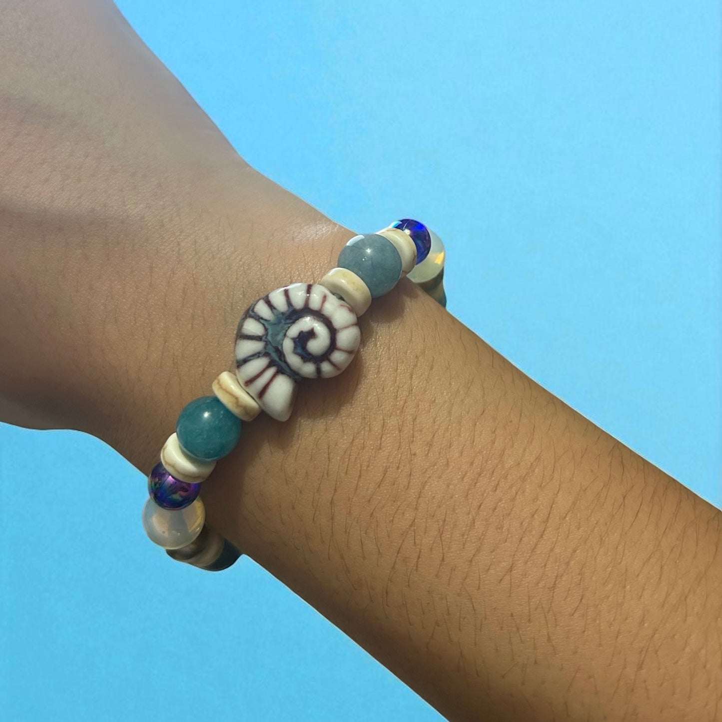 Galactic Sea Shell Bracelet