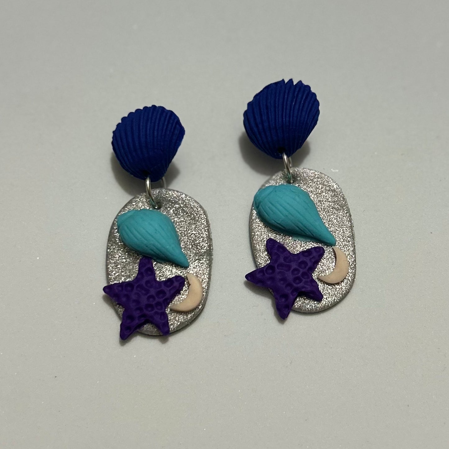 Galactic Mermaid Earrings