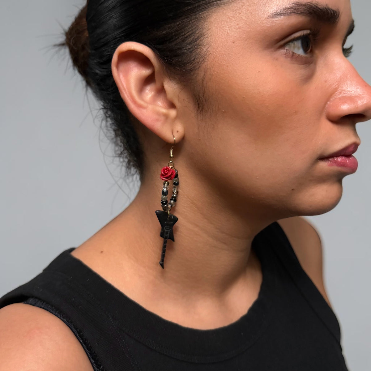 Jade Rosestar Earrings