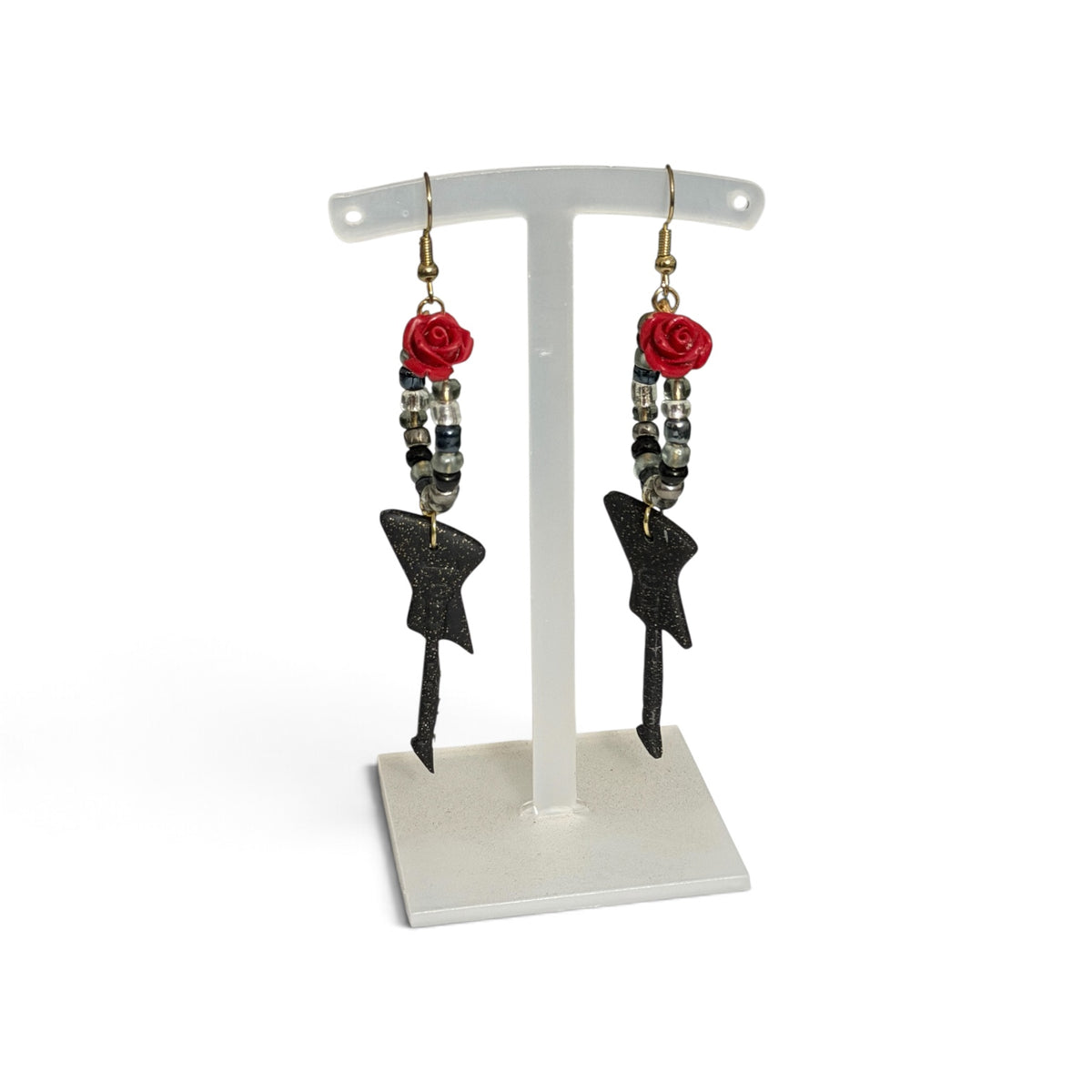 Jade Rosestar Earrings